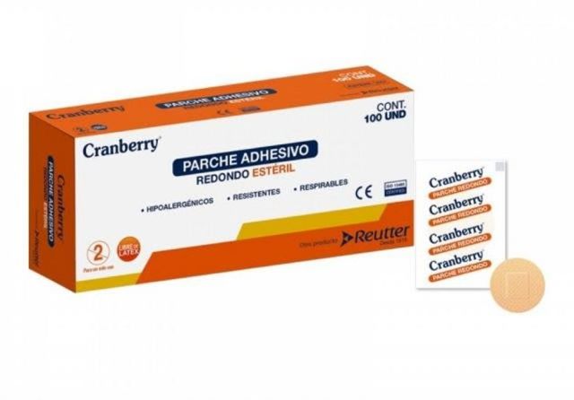 Parche curita redondo para vacunas 100un