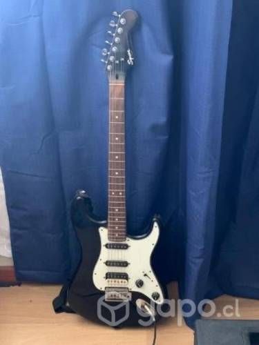 Guitarra eléctrica Squier Contemporary HSS Black