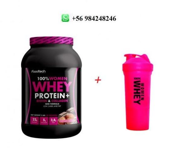 WOmen WHey 2lb Mas shaker