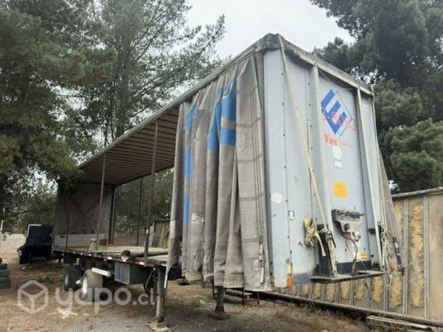 Semi remolque cerrado con lona tipo sider