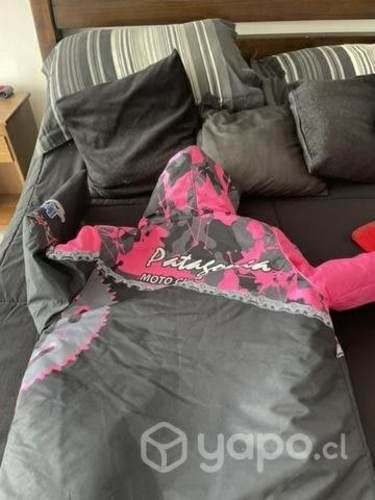 Parka impermeable patagonia moto club