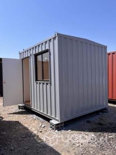 Oficina gris container 10 pie