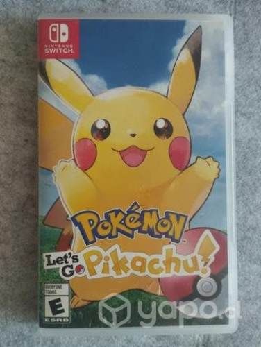 Juego let's go pikachu nintendo switch
