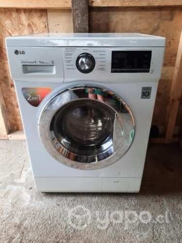Lavadora secadora LG