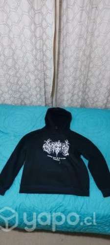 Poleron negro talla L
