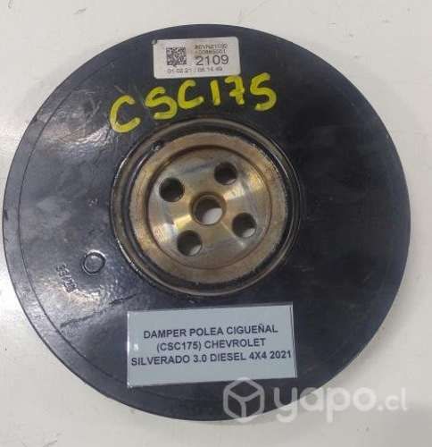Damper Polea Cigüeñal (CSC175) Chevrolet Silverado