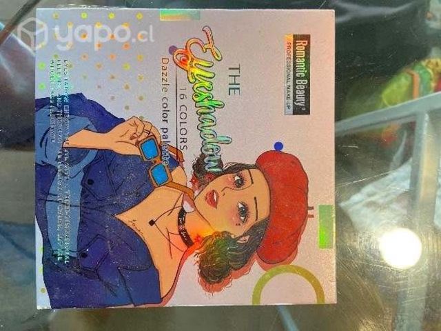 The eyesshadows 16 colores