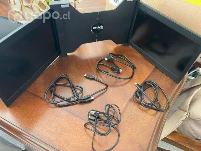 Monitor doble pantalla para notebook 11,6&#8221;