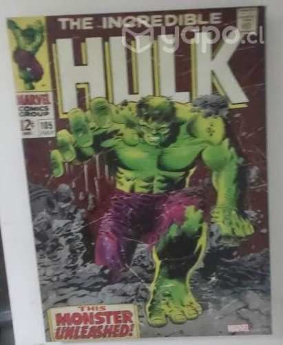 Lindo cuadro hulk