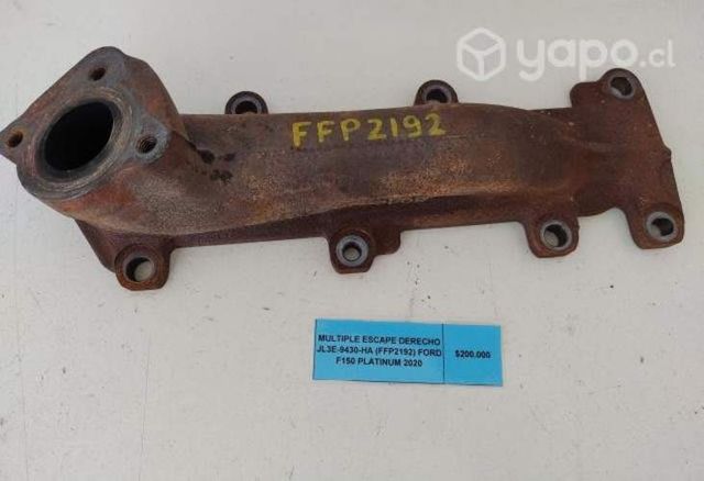 Multiple Escape Derecho (FFP2192) Ford F150 Platin