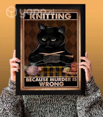 Cuadros Decorativos Gatito enojado