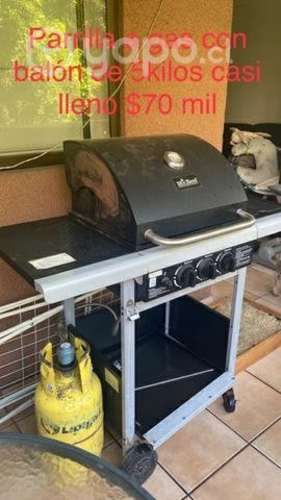 Parrilla a gas por mudanza