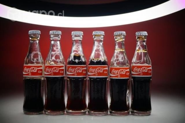 Botellitas de coca cola de vidrios antiguas