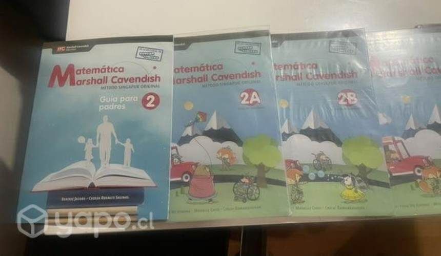 Libros matemáticas Marshall cavendish 2