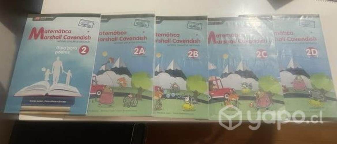 Libros matemáticas Marshall cavendish 2