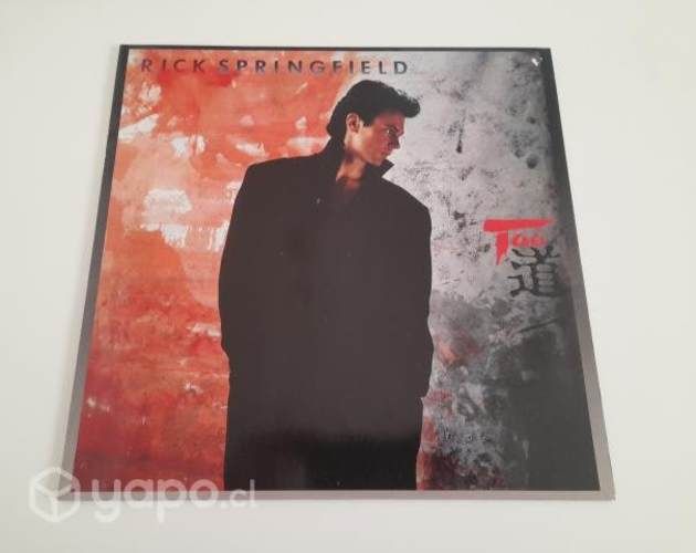 Vinilo Rick Springfield &quot;Tao&quot; Alemania 1985