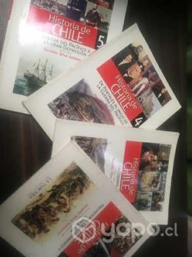 Set tomos historia de chile