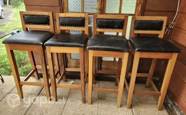 Sillas altas para bar, quincho