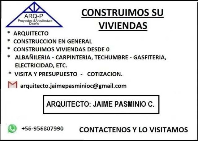 Arquitecto construccion