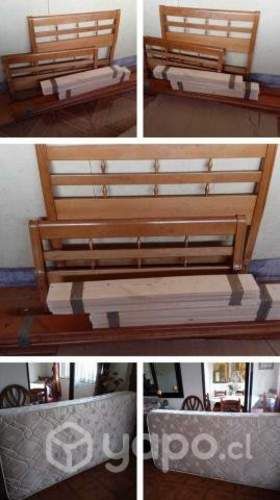 Catre con colchon poco uso