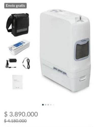 Concentrador de oxígeno portátil