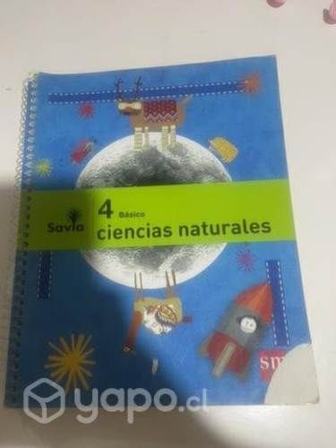 Libros de 4to básico proyecto savia SM