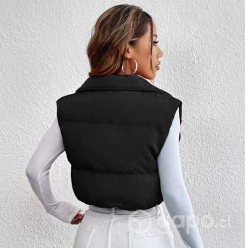 Chaqueta sin mandas shein