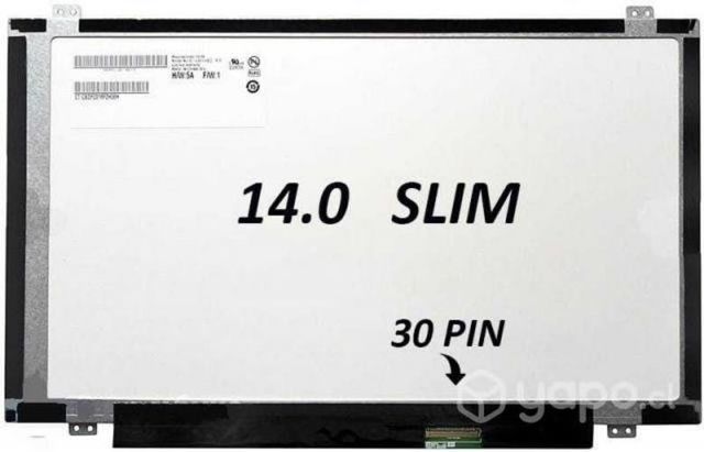 Pantalla notebook c soportetornillo 14&quot; 30pin slim