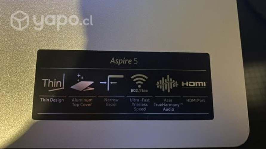 Notebook acer Aspire 5