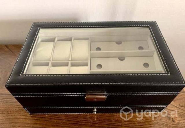 Joyero nuevo de dos pisos hermoso