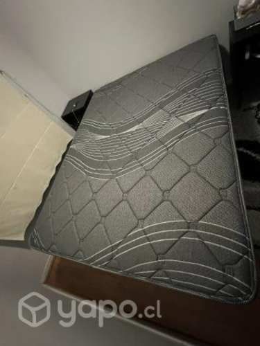 Cama 2 plaza con colchón marca Flex