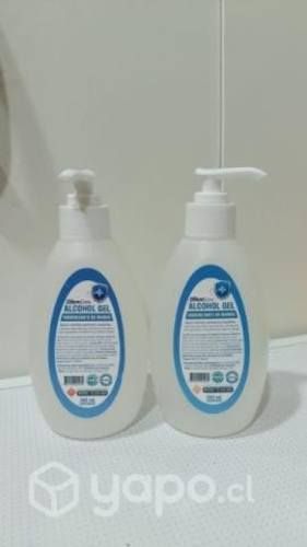 Alcohol gel y Desinfectante.