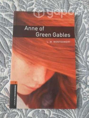 Libro lectura inglés ANNE OF GREEN GABLES