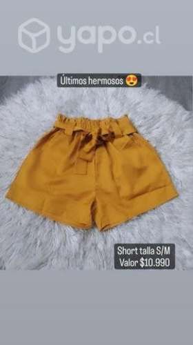 Hermosos short talla S/M