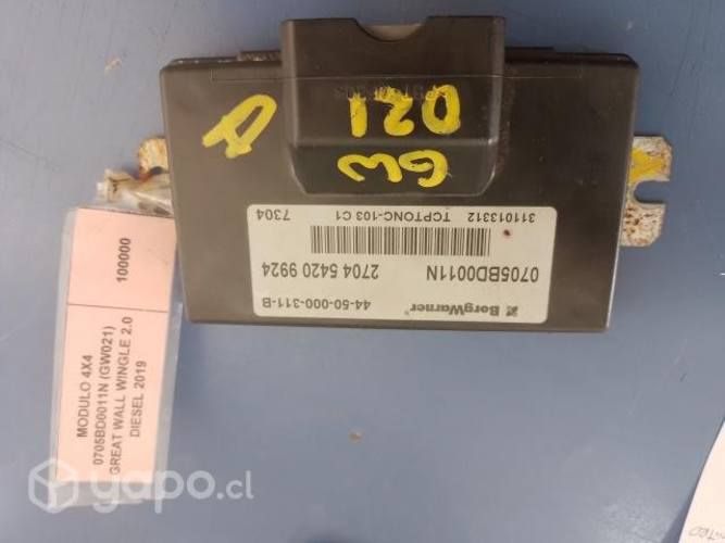 Modulo 4x4 0705BD0011N (GW021) Great Wingle 2.0 D