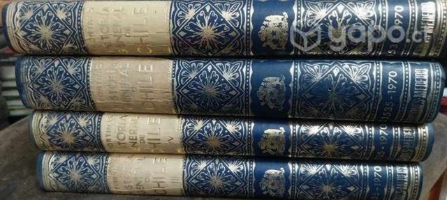 Historia de Chile 4 tomos