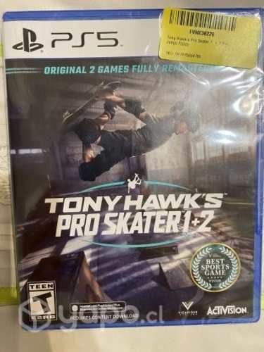 Tony Hawks Pro Skater 1 + 2 Físico PS5 NUEVO