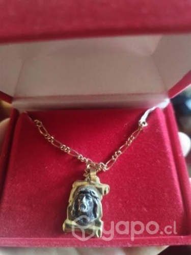 Collar dorado Jesus