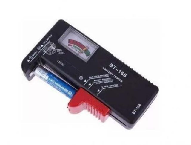 Tester Para Pilas Y Baterias Aaa Aa 1.5v 9v Portat