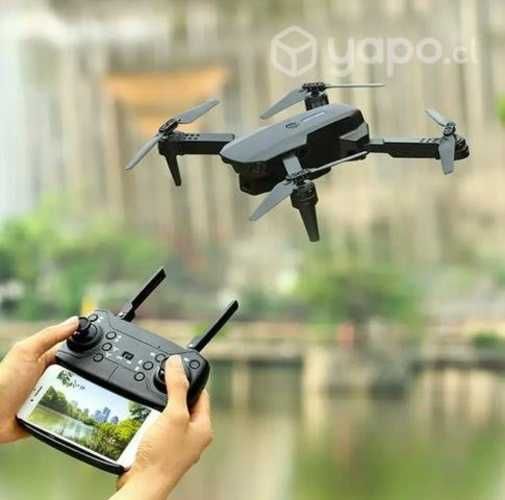 Drone E88 Doble Cámara Con Accesorio Plegable Wifi