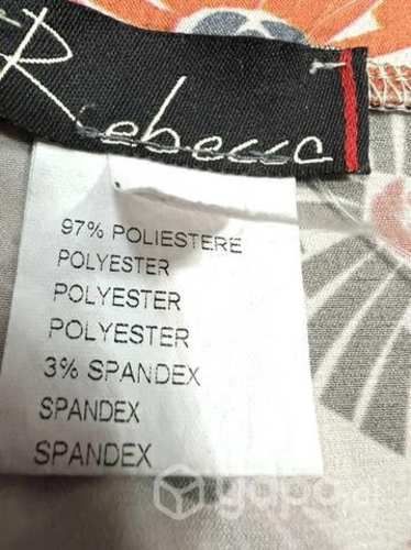 Vestido NO Elástico Marca Rebecca Talla 38 Beige