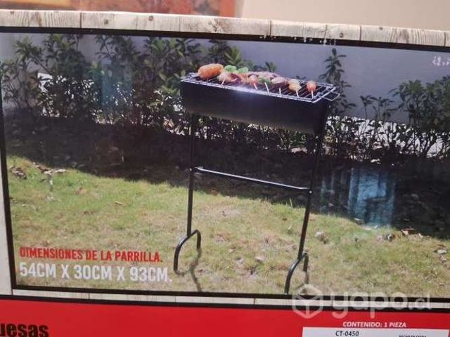 Parrilla carbon de medio tambor expert grill