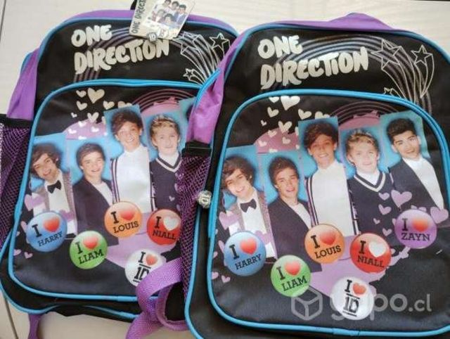 Mochila de colección One direction originales