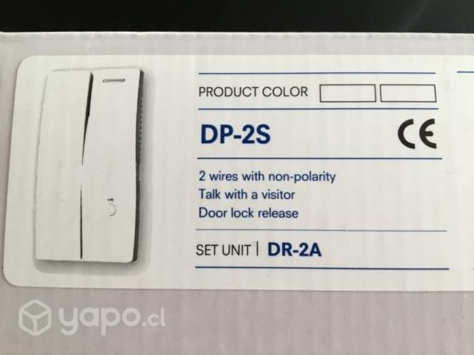 Set Citófono y Portero Marca COMMAX