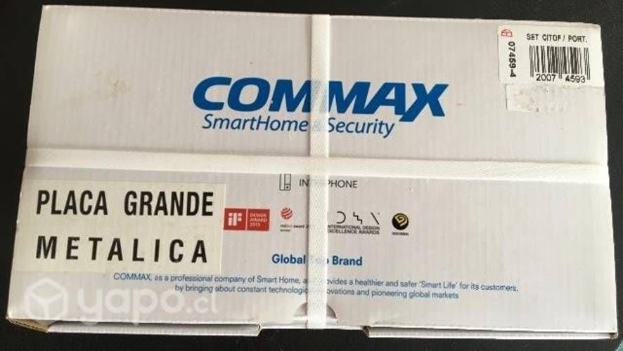 Set Citófono y Portero Marca COMMAX