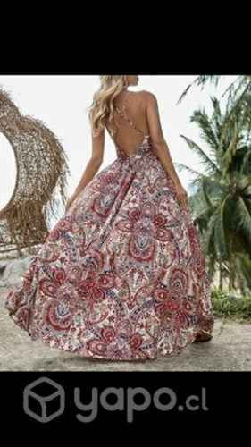 Vestido L busto ajustable exclusivo