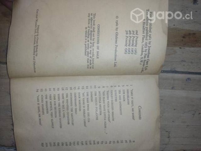 Libro james bond 1963 en ingles