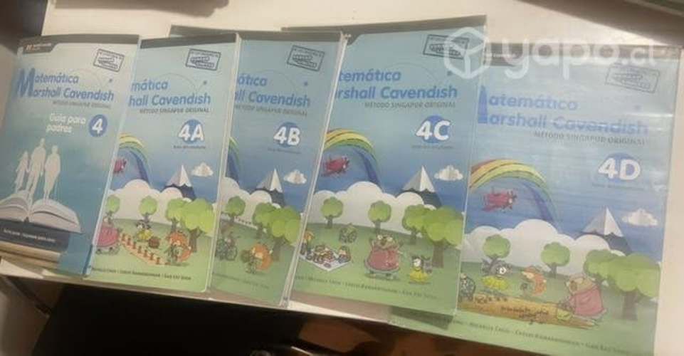 Libros matematica marshall cavendish 4