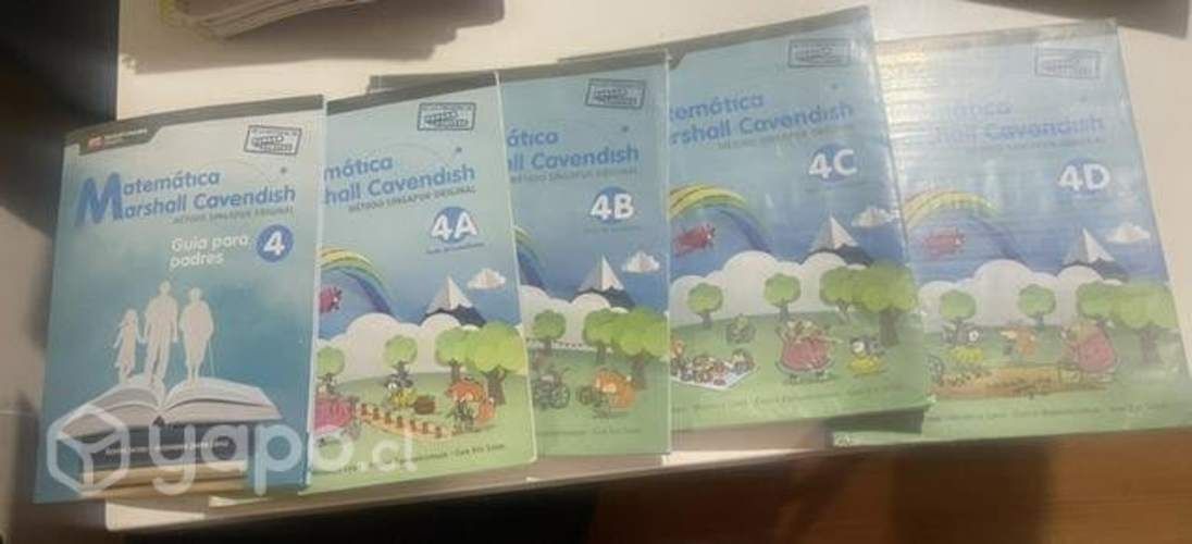Libros matematica marshall cavendish 4