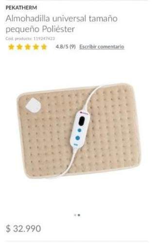Almohadilla térmica